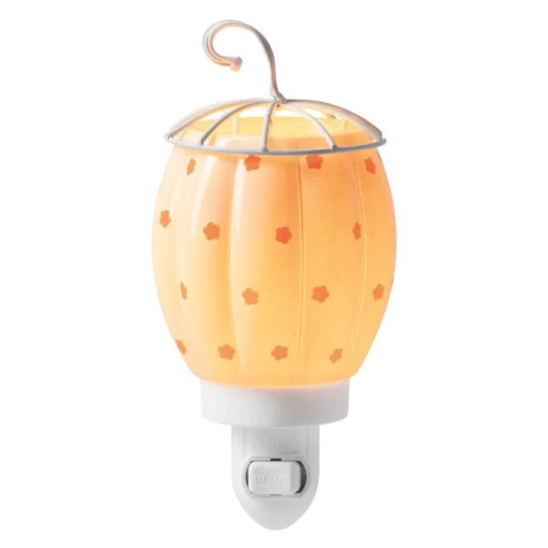 Home-Miniwarmer-Pumpkinposy-Iso-Glow-R1-2026-Pws Pumpkin Posy Mini Scentsy Warmer - Harvest 2026