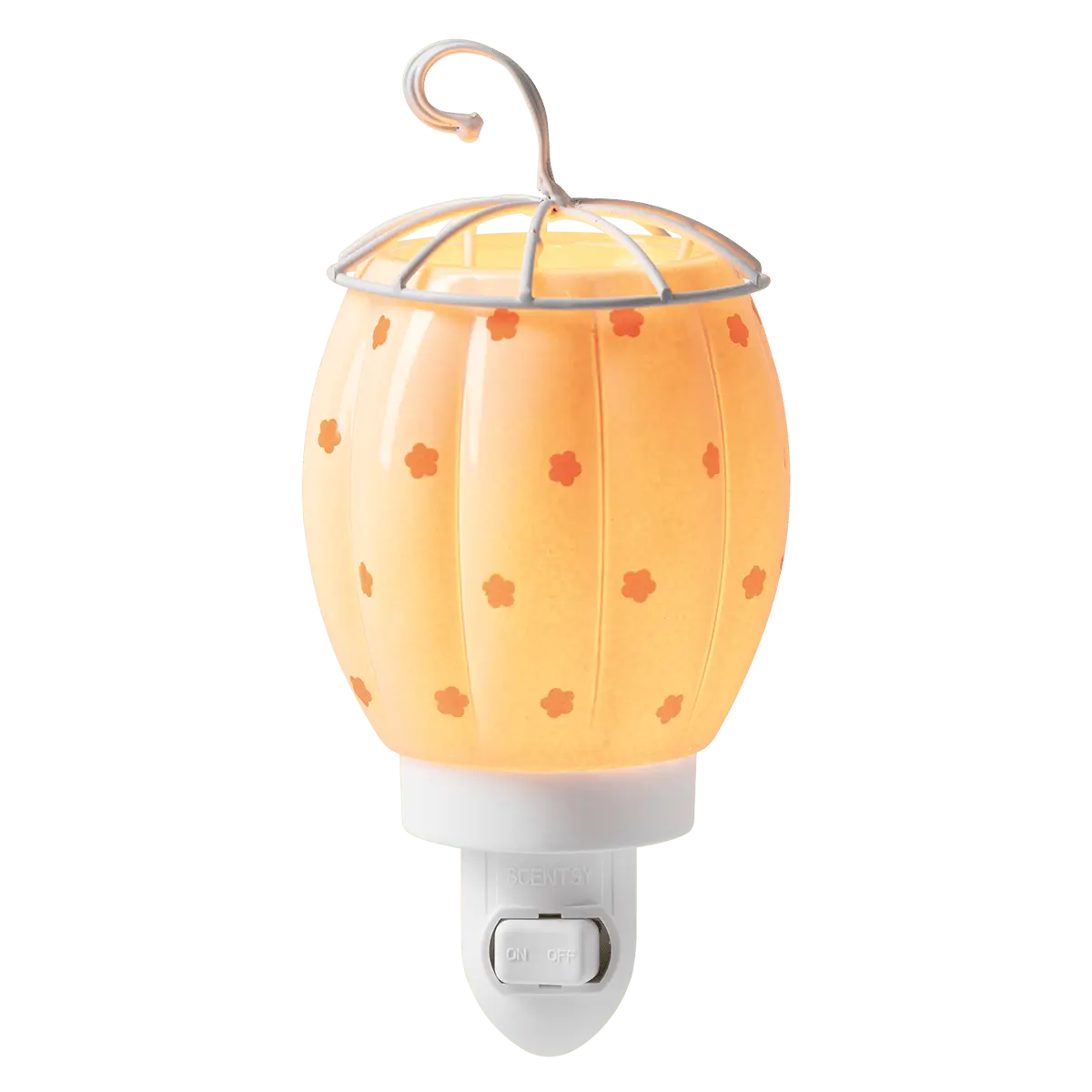 Home-Miniwarmer-Pumpkinposy-Iso-Glow-R1-2026-Pws Pumpkin Posy Mini Scentsy Warmer - Harvest 2026