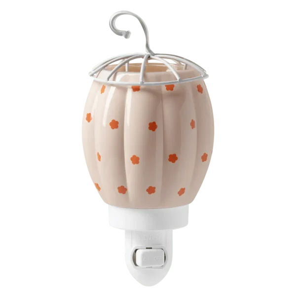 Home-Miniwarmer-Pumpkinposy-Iso-R1-2026-Pws Pumpkin Posy Mini Scentsy Warmer - Harvest 2026