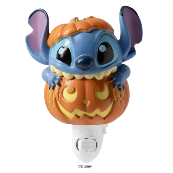 Home-Miniwarmer-Sitch-Pumpkintrouble-Iso-Ra-2026-Pws Disney Stitch: Pumpkin Trouble Mini Scentsy Warmer - Harvest 2026