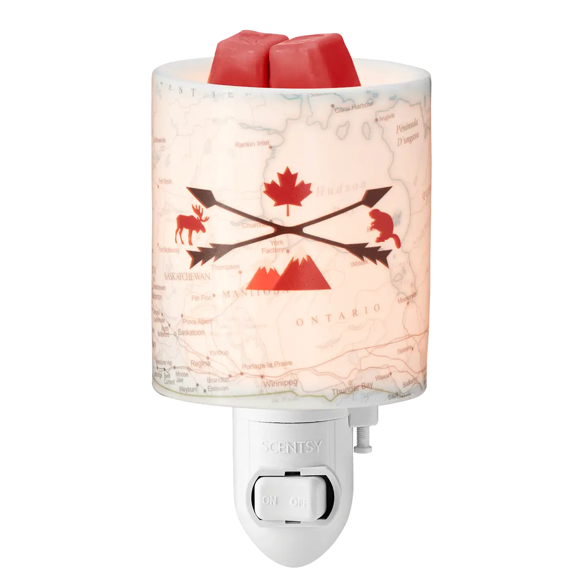 Canada Proud Mini Scentsy Warmer  | Canada Only