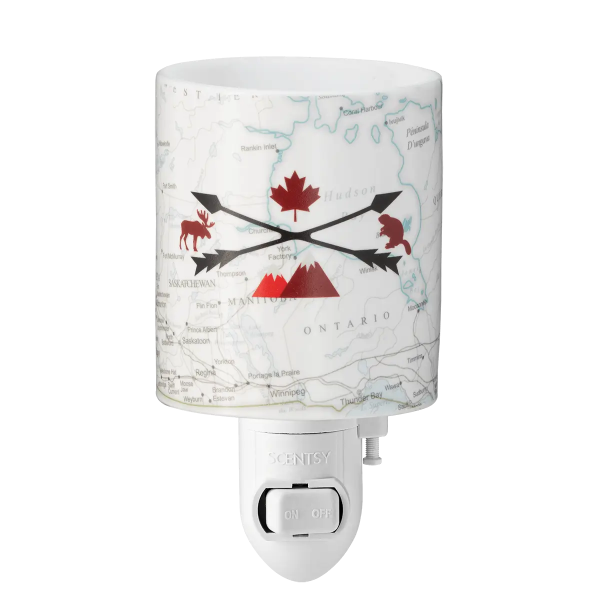 Canada Proud Mini Scentsy Warmer  | Canada Only