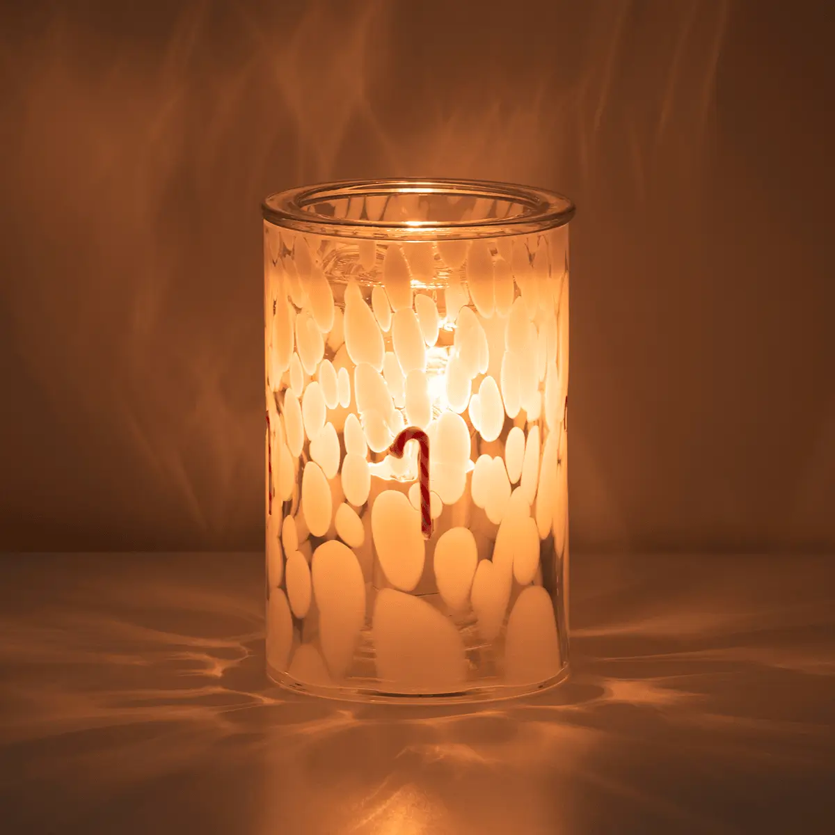 Candy Cane Confetti Scentsy Warmer | Contemporary Christmas 2025