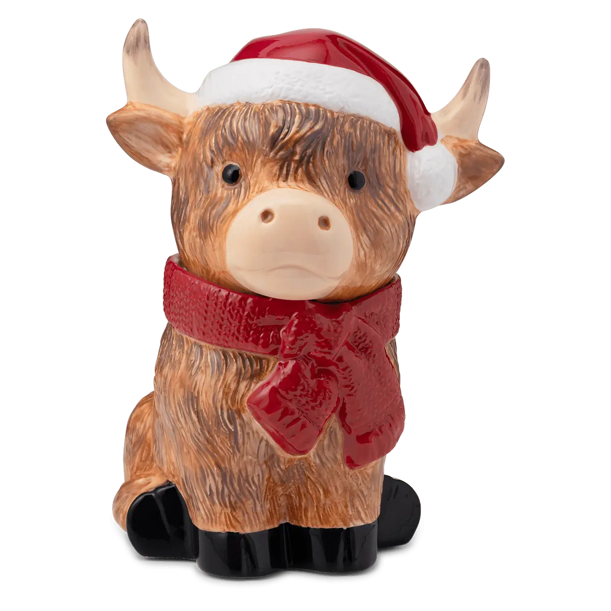 Jolly Ol’ Saint Moo Scentsy Warmer | Highland Cow