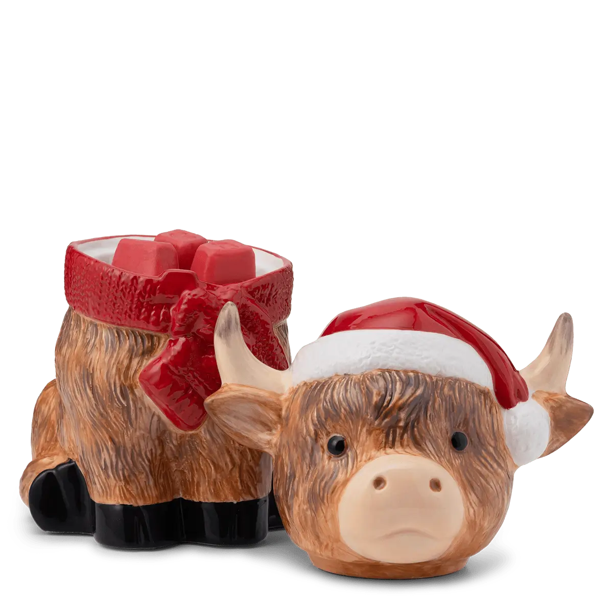 Jolly Ol’ Saint Moo Scentsy Warmer | Highland Cow
