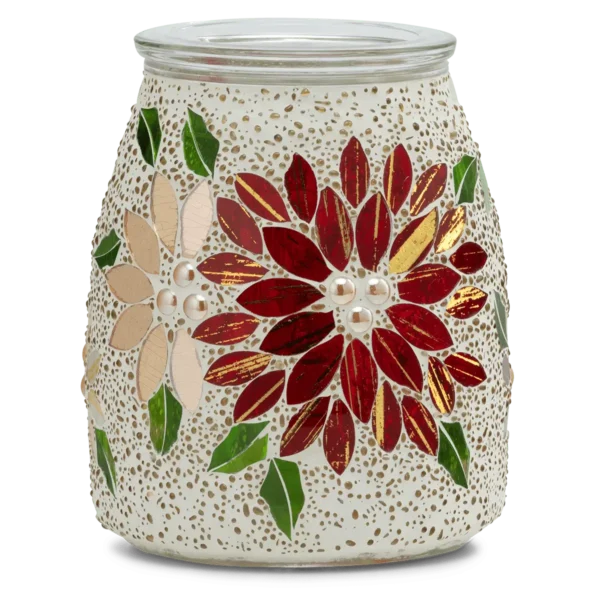 Luminous Poinsettia Scentsy Warmer