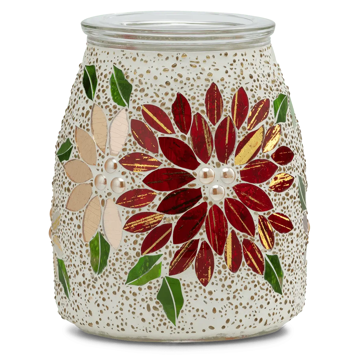 Luminous Poinsettia Scentsy Warmer