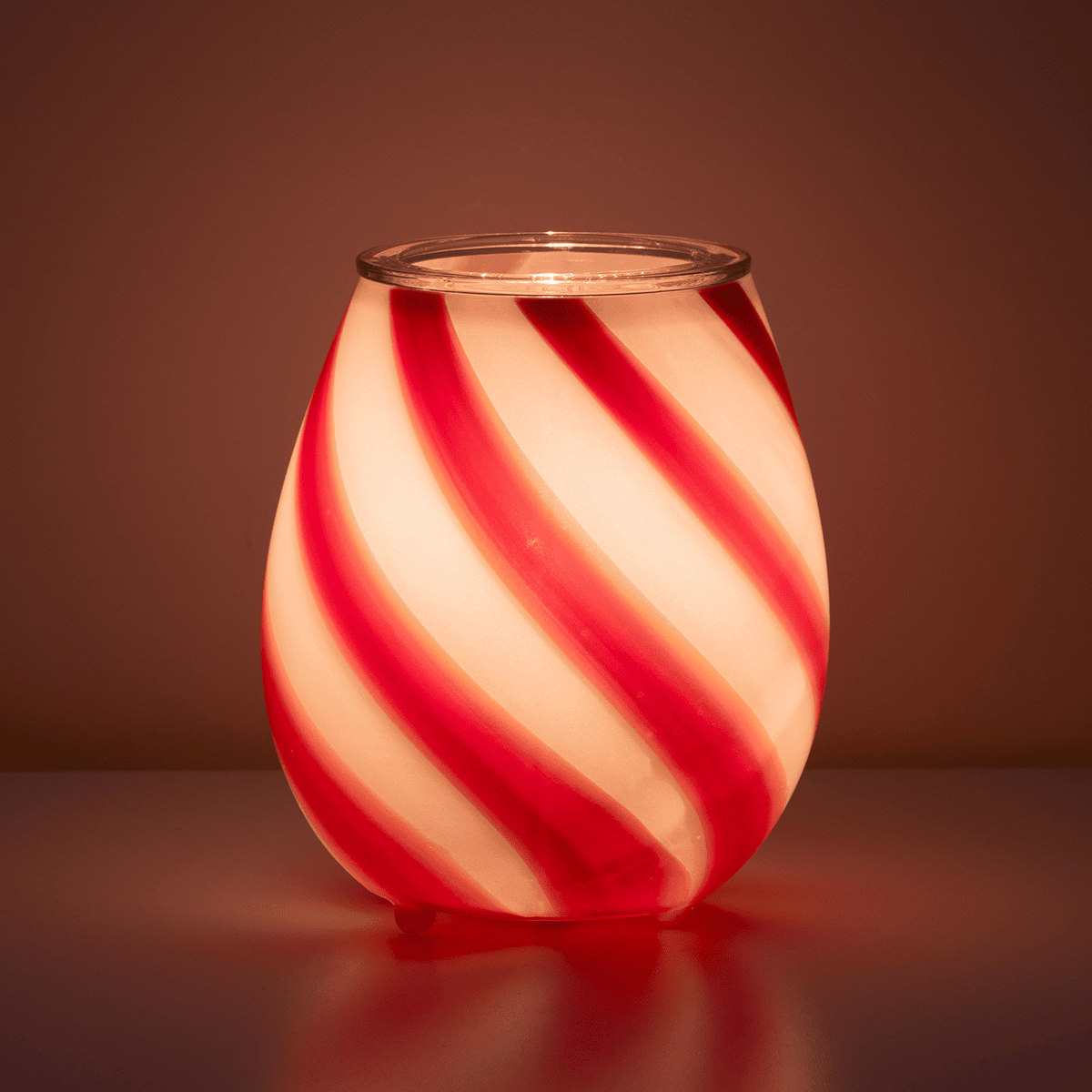Peppermint Swirl Scentsy Warmer | Contemporary Christmas 2025