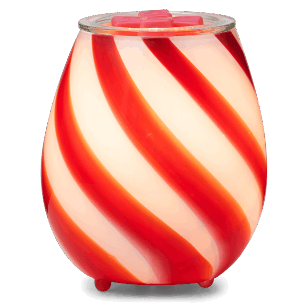 Peppermint Swirl Scentsy Warmer | Contemporary Christmas 2025