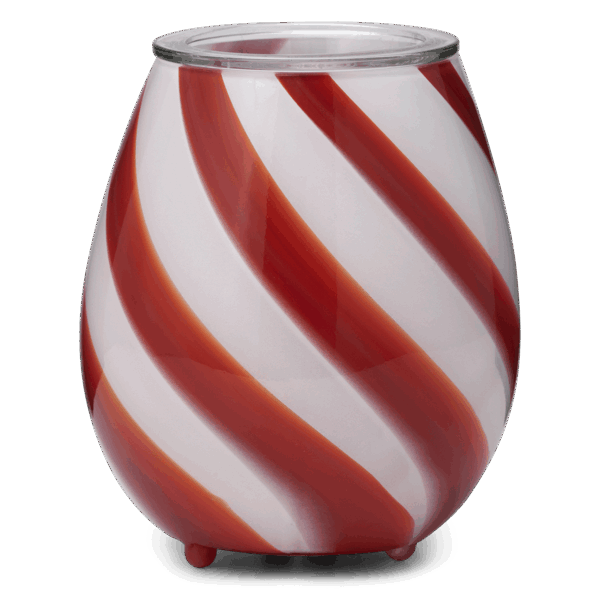 Peppermint Swirl Scentsy Warmer | Contemporary Christmas 2025