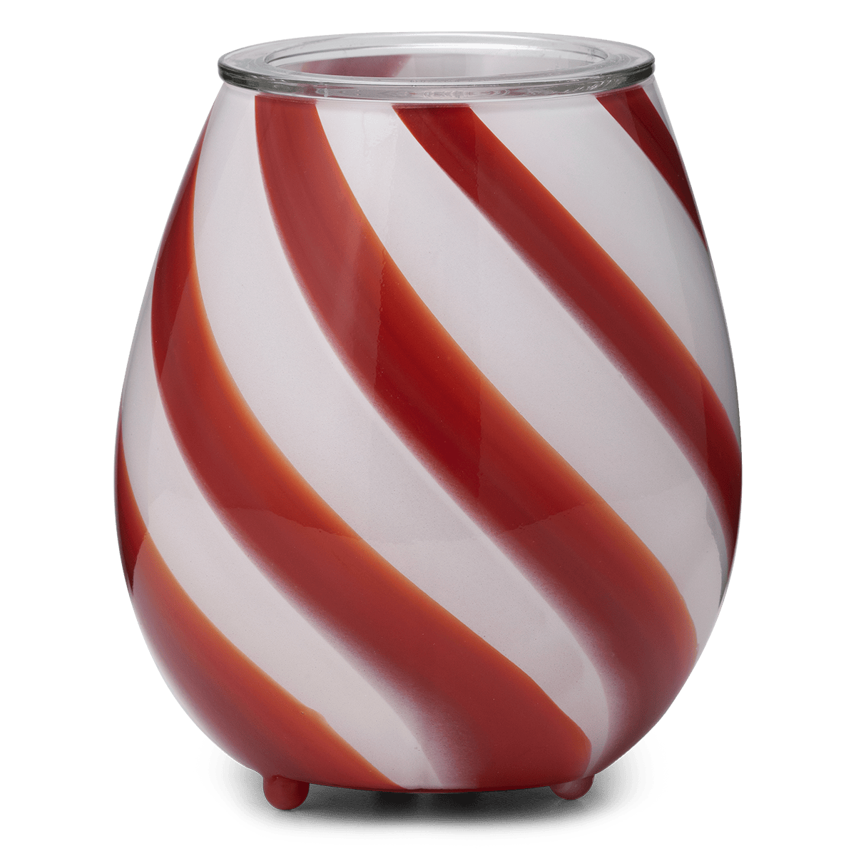 Peppermint Swirl Scentsy Warmer | Contemporary Christmas 2025