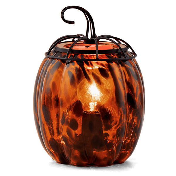 Scentsy October 2022 Warmer &Amp; Scent Of The Month | Tiger'S Eye Pumpkin + Warm Pumpkin Drizzle HOME Warmer TigersEyePumpkin ISO Glow Wax R1 FW22 1
