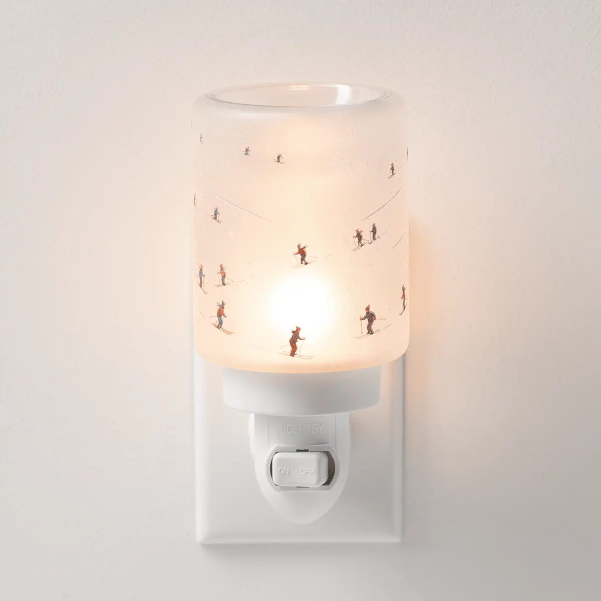 Homeminiwarmerpowderdaypackshotglowmainr12Mx2026Pws_Highres Powder Day Scentsy Mini Warmer - November 2026
