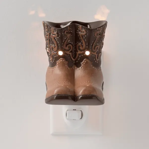 Rodeo Cowboy Boots Scentsy Mini Warmer