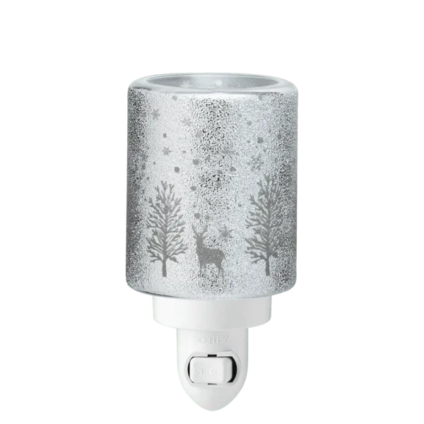 Snowy Glitter Scentsy Mini Warmer