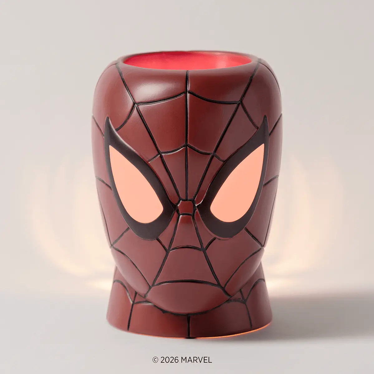 Homewarmeramazingspidermanpackshotglowmainra2026Pws_Highres Amazing Spider-Man Scentsy Warmer (2026)