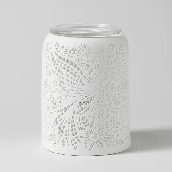Etched Hummingbird Scentsy Warmer