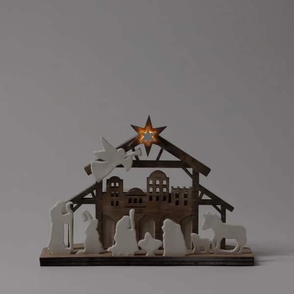 Heaven's View Nativity Scentsy Warmer