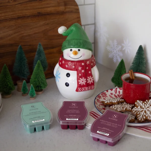 Homewarmerlookslikesnowbundle1_Highres Looks Like Snow Scentsy Warmer + 3 Bar Bundle