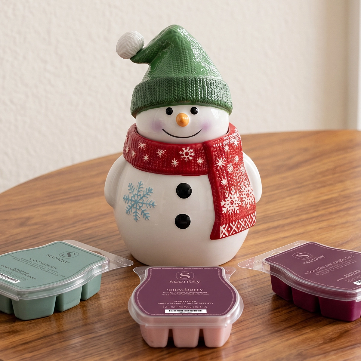 Homewarmerlookslikesnowbundle2_Highres Looks Like Snow Scentsy Warmer + 3 Bar Bundle