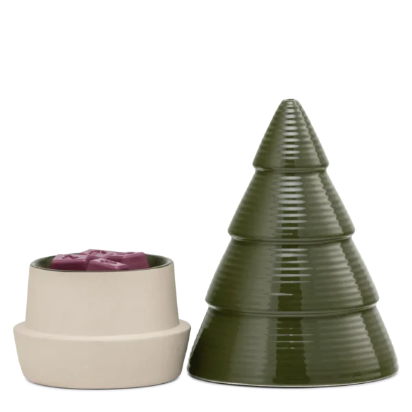 Nordic Pine Green Scentsy Warmer | Christmas Tree