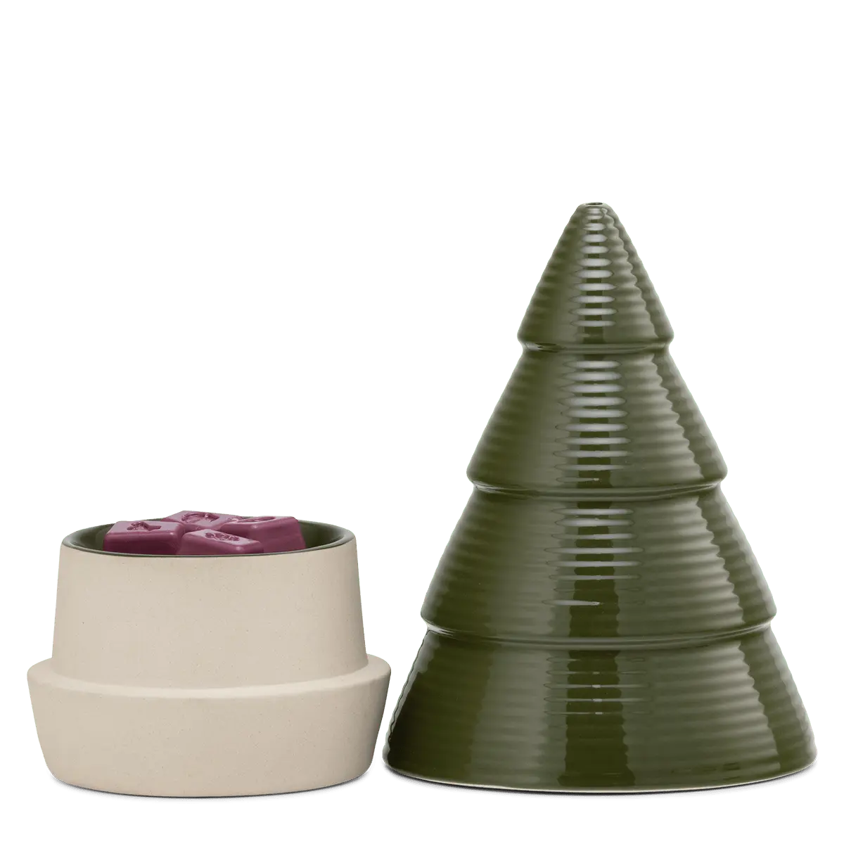 Nordic Pine Green Scentsy Warmer | Christmas Tree