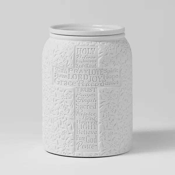 Trust in Him Cross Scentsy Warmer