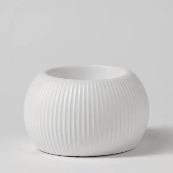 HOMEWarmerWhiteFlutedPACKSHOTMainR1232026PWS (1) White Fluted Scentsy Warmer