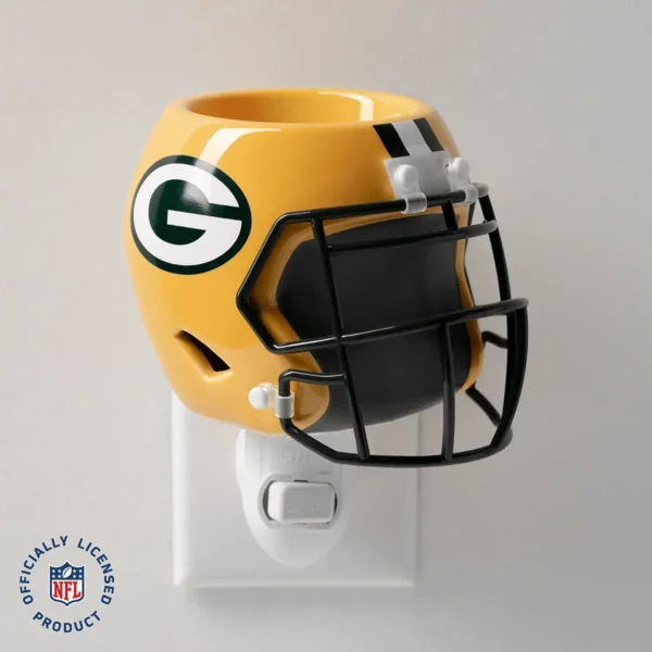 Homeminiwarmernflgreenbaypackerspackshotr12026Pws_Highres NFL Green Bay Packers Helmet Mini Scentsy Warmer (2026)