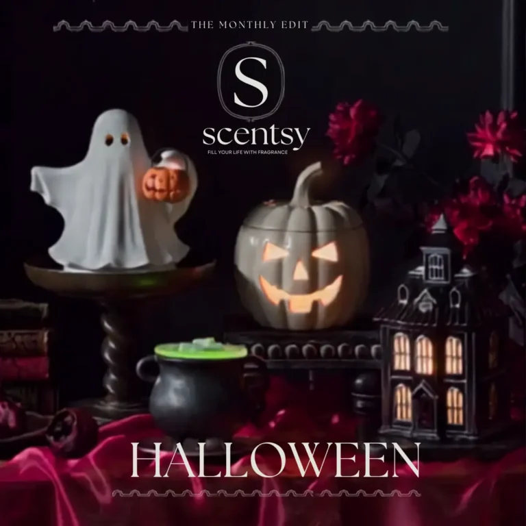 Scentsy September 2026 Monthly Edit: Halloween Collection Warmer & Scents