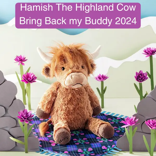 Scentsy Bring Back My Buddy 2024 Hamish The Highland Cow