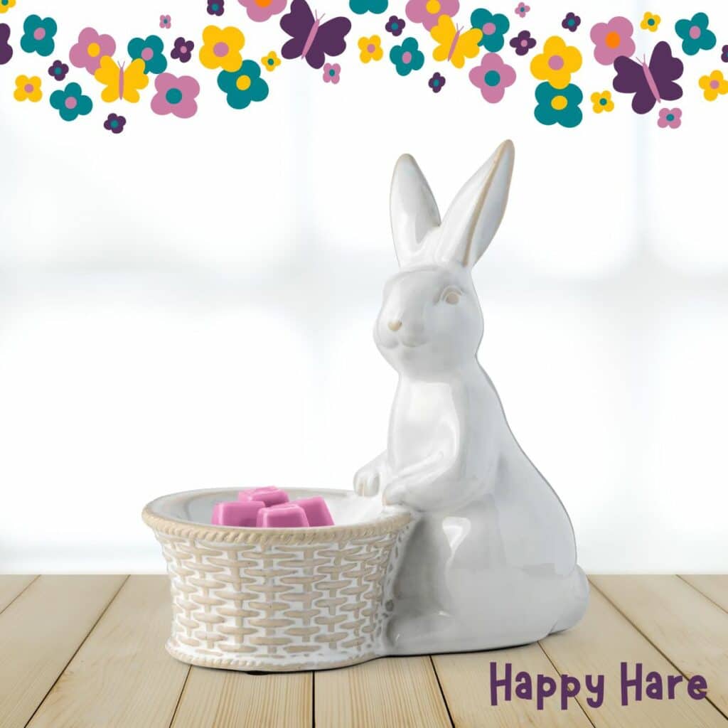 Happy Hare Scentsy Warmer March 2024 Incandescent.Scentsy.us