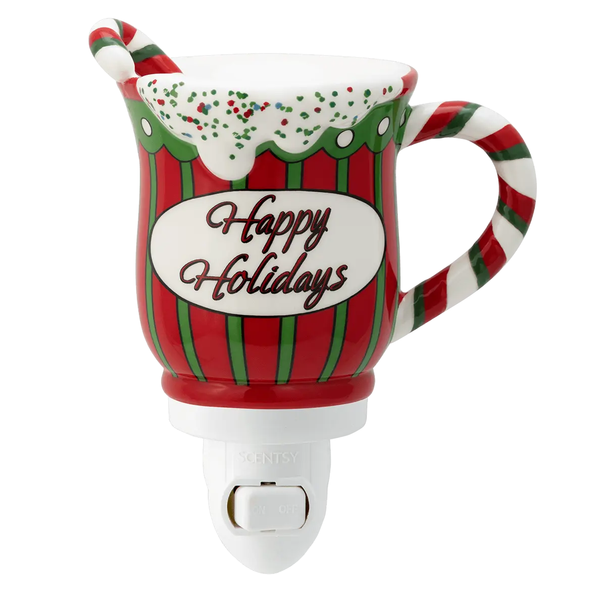 Happy Holidays Scentsy Nightlight Warmer | Holiday Favorites