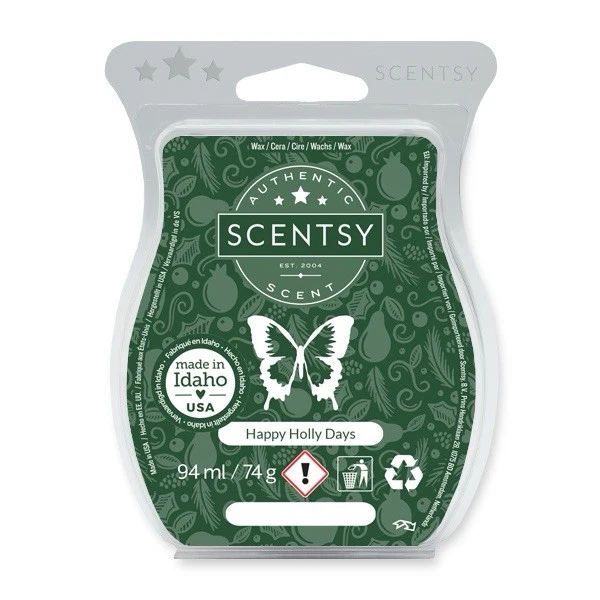 Happy Holly Days Scentsy Bar