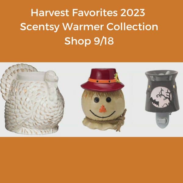 Scentsy Harvest Favorite Warmers Collection 2023 Shop 9/18
