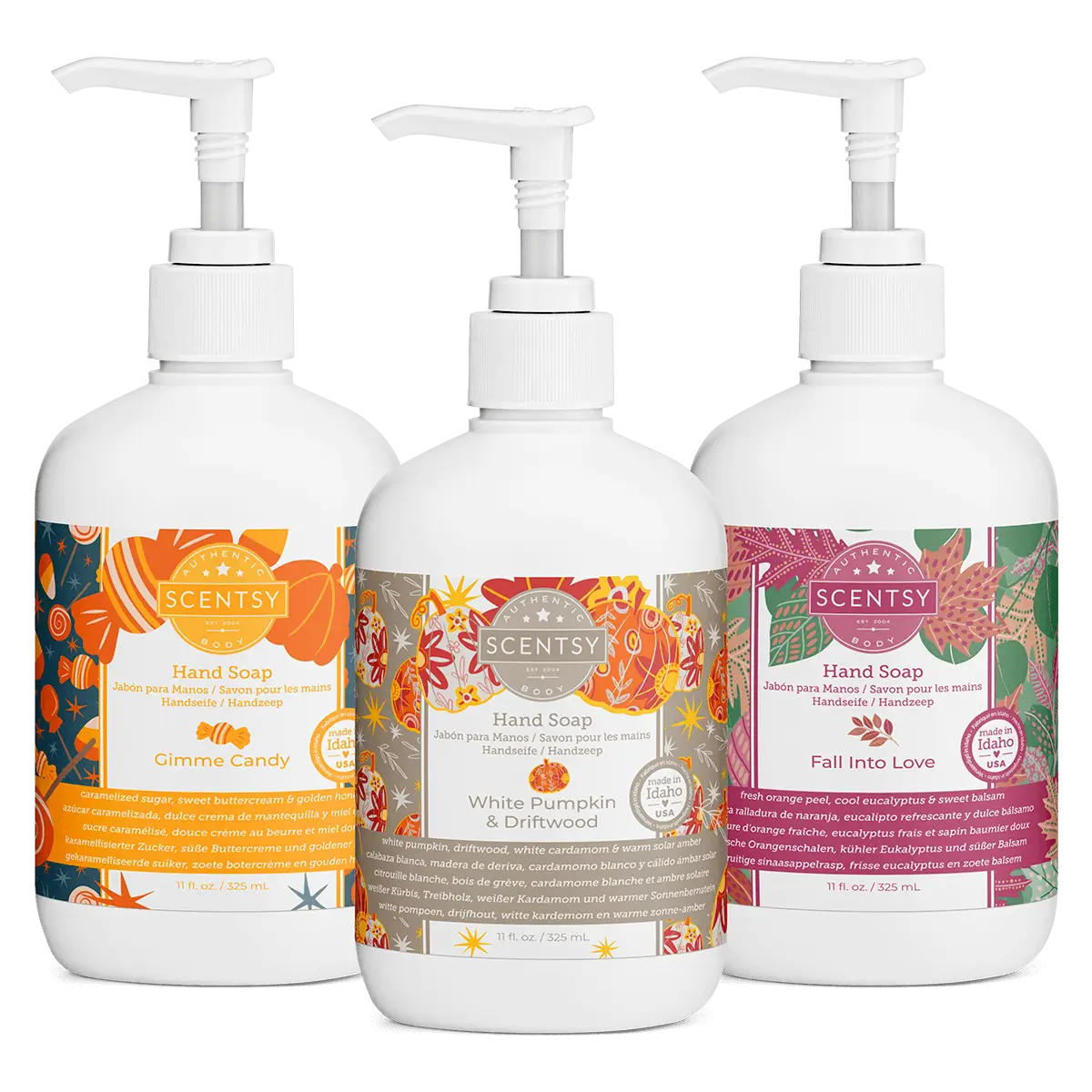 Scentsy Harvest 2024 Hand Soap Bundle