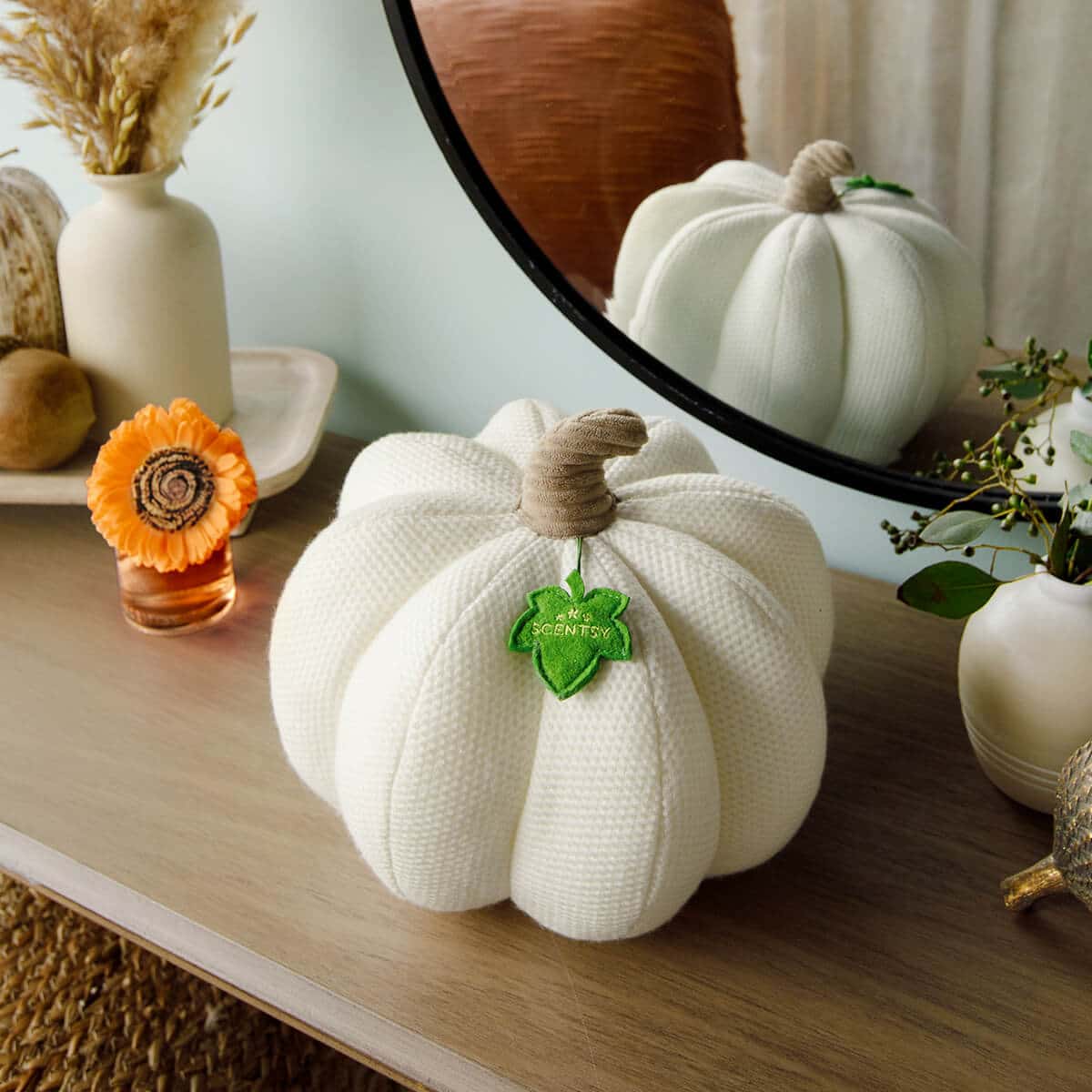 Lumina Scentsy Pumpkin Pillow | Darling Decor