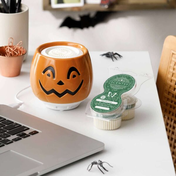 Happy Jack O' Lantern Tabletop Scentsy Fan Diffuser