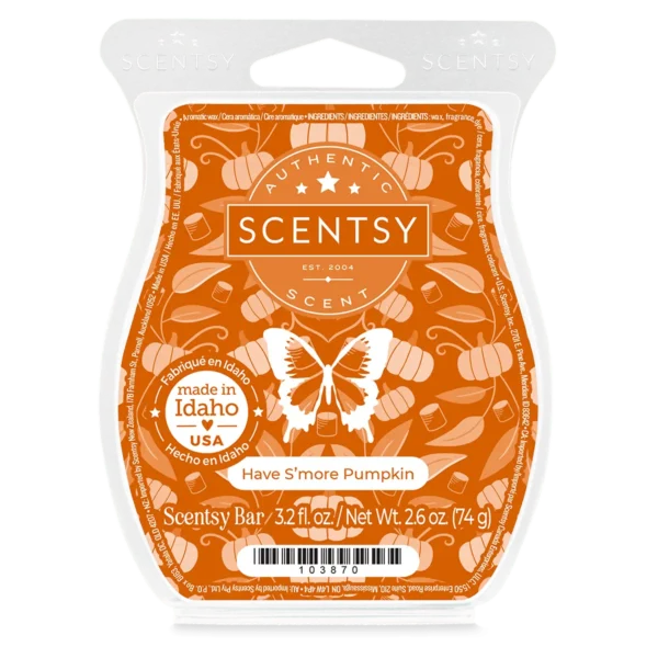 Have S'more Pumpkin Scentsy Wax Bar | October 2025