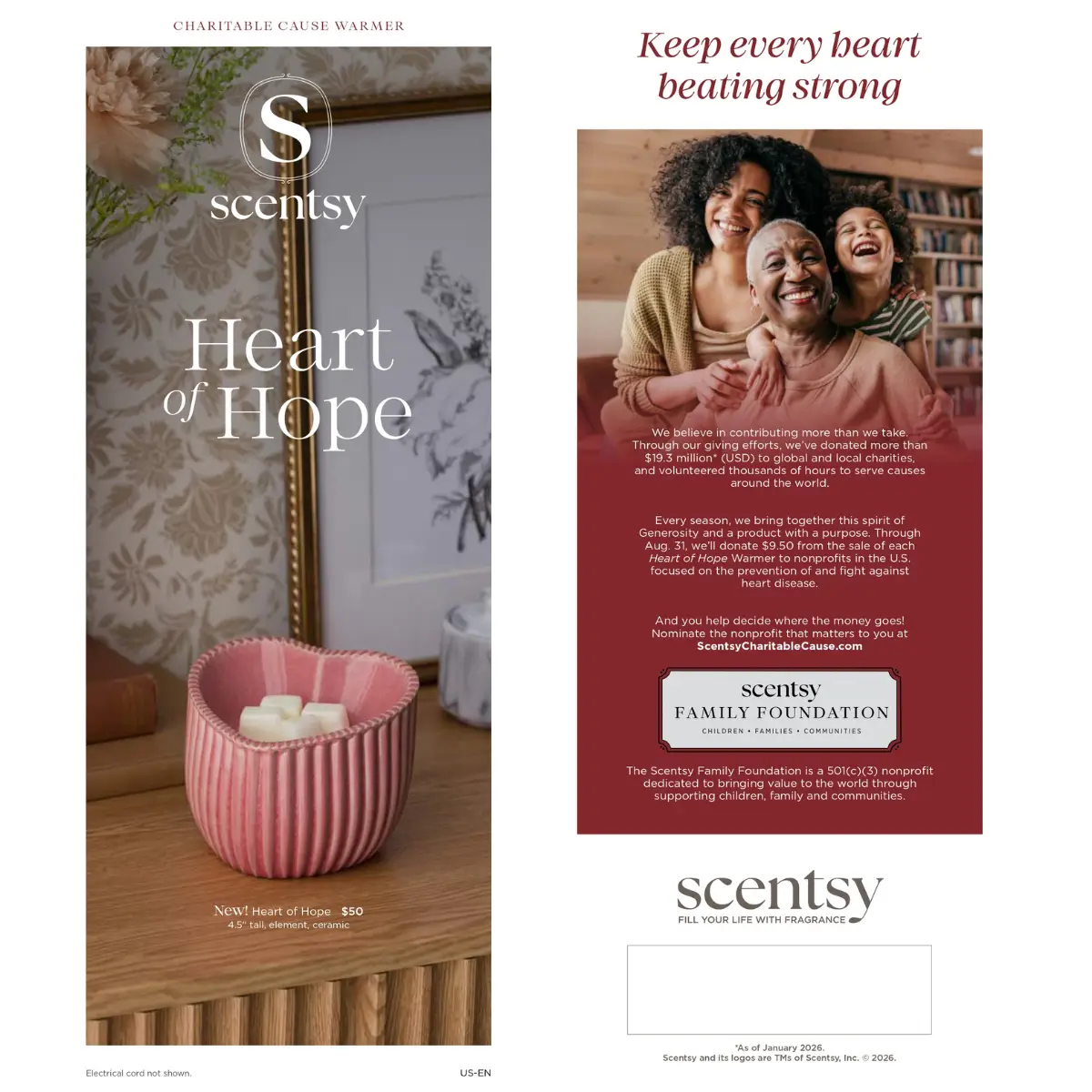 Heart Of Hope Scentsy Warmer: Supporting The Fight Against Heart Disease 2026 Heart of Hope Scentsy Warmer: Supporting the Fight Against Heart Disease 2026