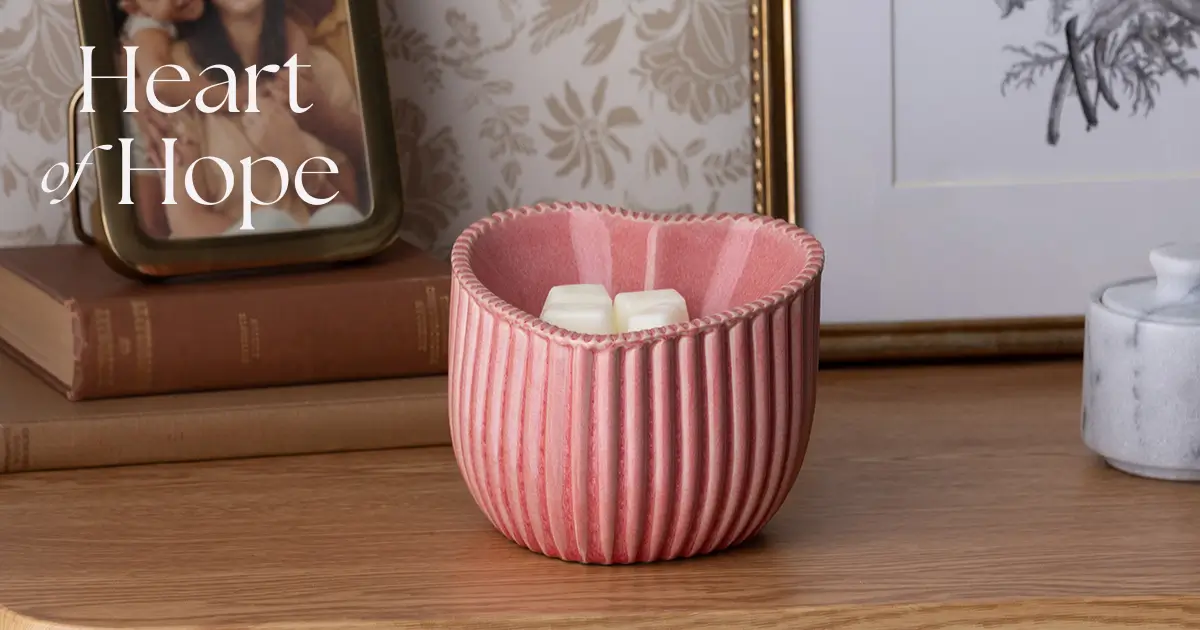Heart Of Hope Scentsy Warmer: Supporting The Fight Against Heart