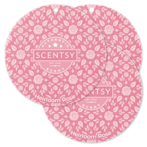 Heirloom Rose Scentsy Scent Circle 3 Pack