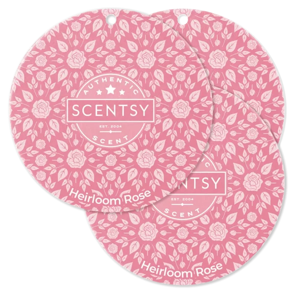 Heirloom Rose Scentsy Scent Circle 3 Pack
