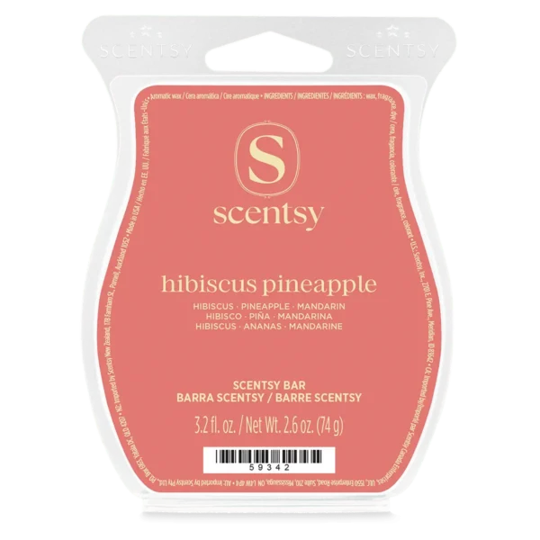 Hibiscus Pineapple Scentsy Bar Hibiscus Pineapple Scentsy Wax Bar