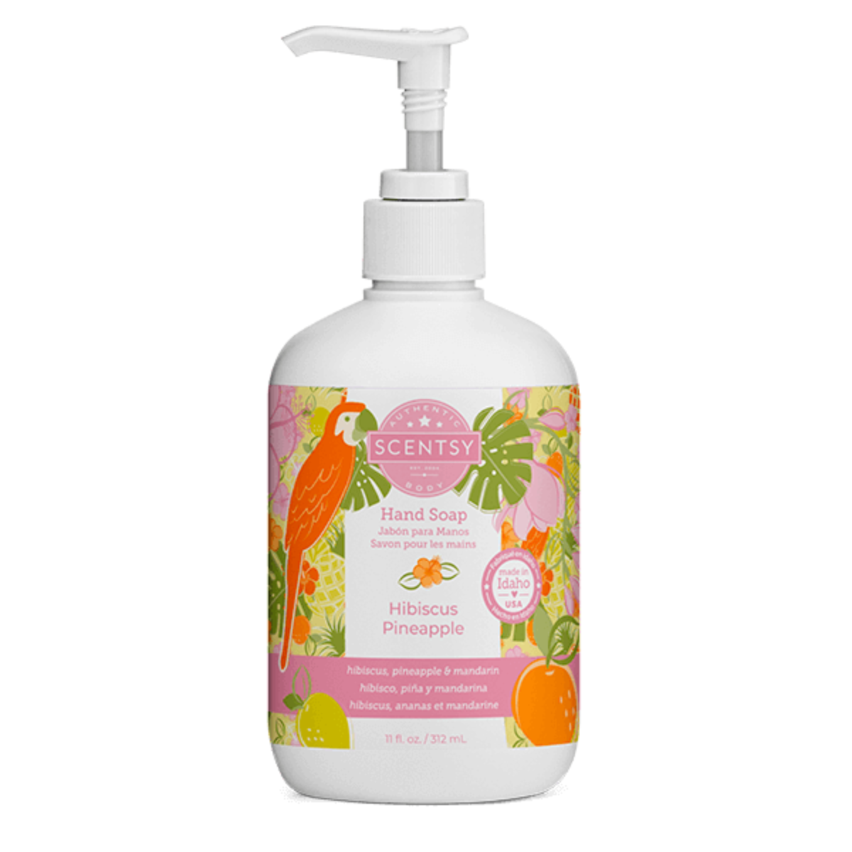 Hibiscus Pineapple Scentsy Hand Soap 11 oz. | Incandescent.Scentsy.us Hibiscus Pineapple Scentsy Hand Soap 11 oz. | Incandescent.Scentsy.us