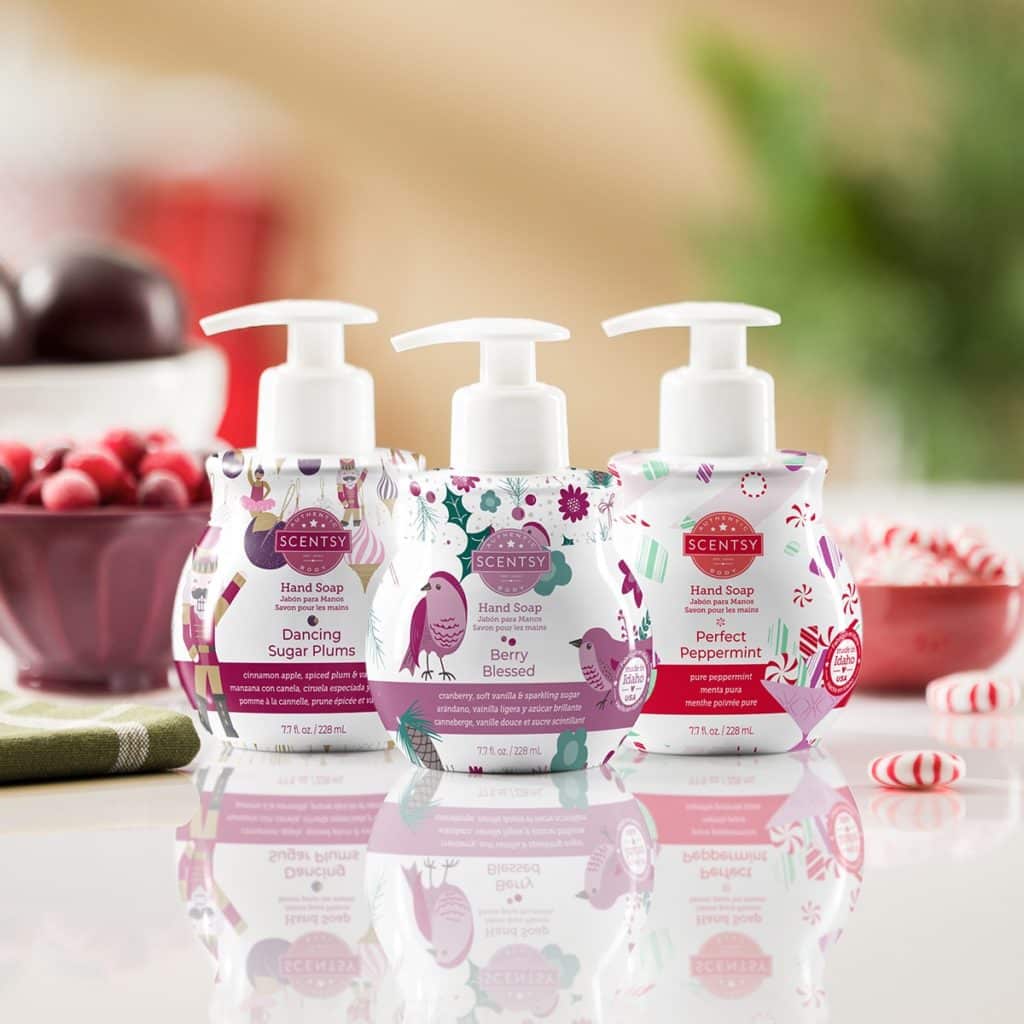 Holiday 2021 Scentsy Hand Soap 3 Pack