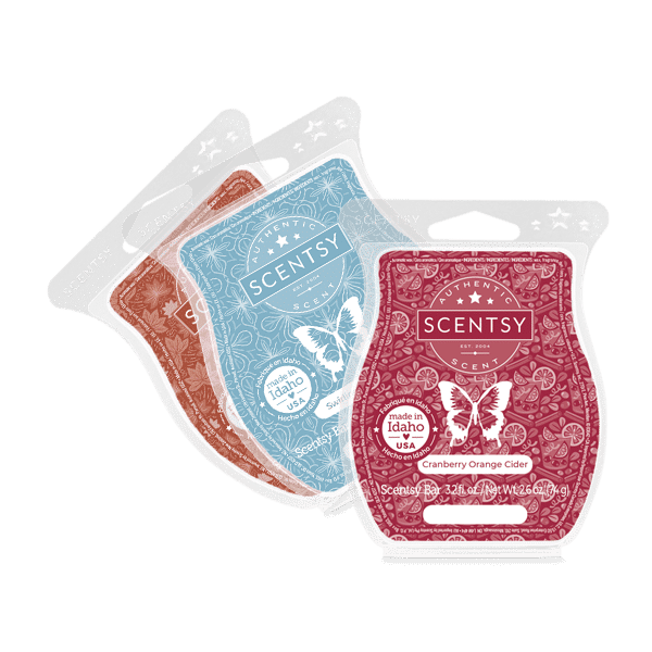 Holiday 2022 Scentsy Bar 3 Pack