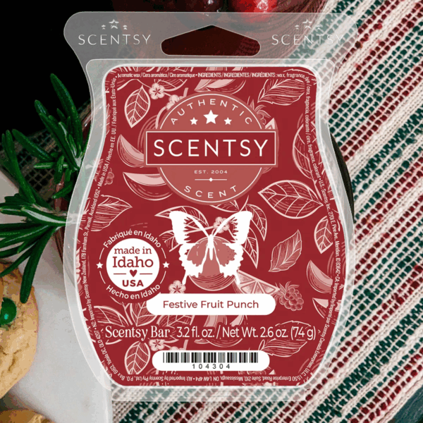 Festive Fruit Punch Scentsy Wax Bar