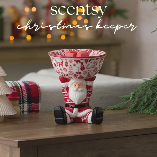 Holiday 2026 (1200 X 1200 Px) (6) Christmas Keeper Santa Scentsy Warmer - Holiday 2026