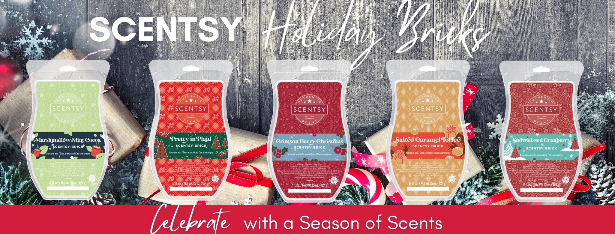 Holiday Bricks Scentsy 2020 Christmas 1